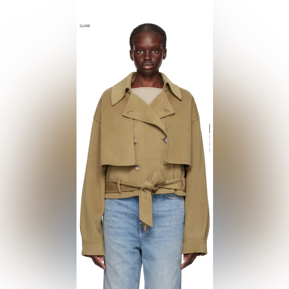 Brand New with Tags Nanushka Khaki Satoyo Jacket